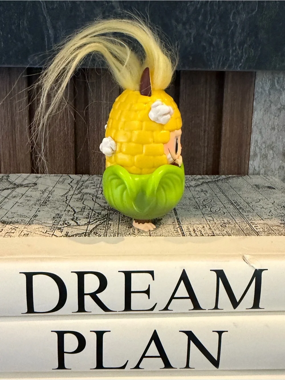 Corn Baby Doll Toy in Yellow and Green - Cute Plush Figurine
